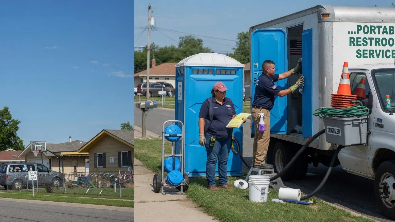 Portable Toilet Rental in Rochester, IN near me